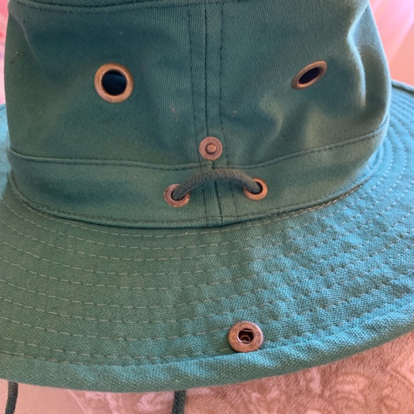 Like New Floater Hat. Forest Green. 100% Canvas with draw string. - Picture 2 of 4